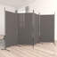 346cm W x 52cm H 4 - Panel Folding Room Divider-671461021