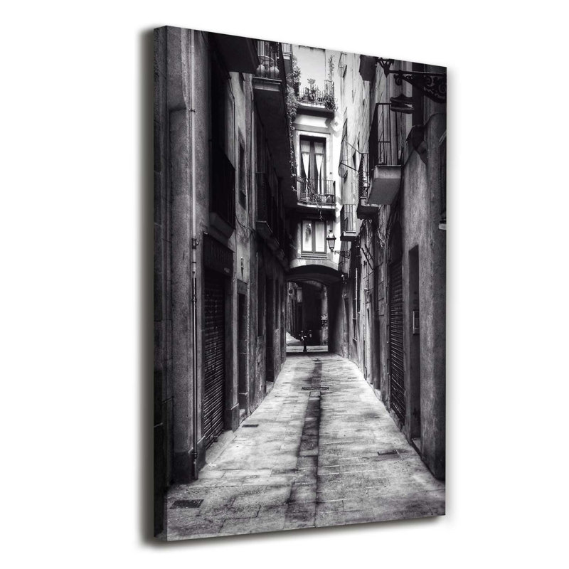 Barcelona Spain - Wrapped Canvas Print