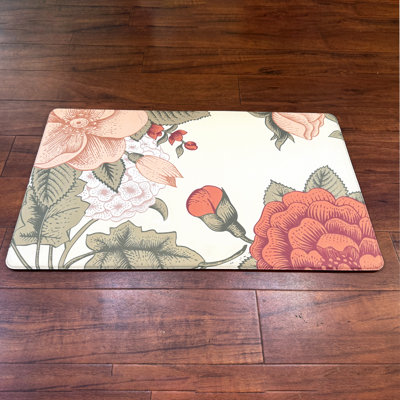 JAAE Anti Fatigue Kitchen Rug Non Slip Cushioned Kitchen Floor Mat Waterproof Comfort Standing Kitchen Mat 17"