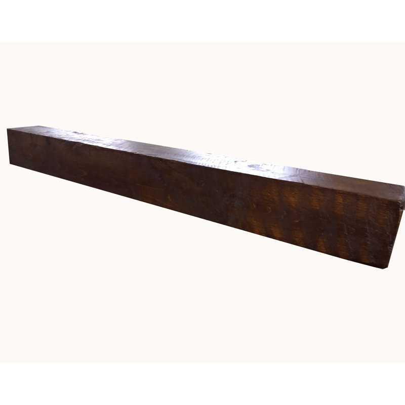 Wood Mantel, 48", 4" x 6"