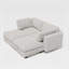 Canapé modulaire modulaire, siège de canapé convertible avec rangement, ensemble canapé-lit modulaire, combinaisons modulaires flexibles en tissu pour le salon (4 sièges)-1600591667