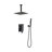 Ceiling Mounted Shower System Combo Set With Handheld And 16"Shower Head