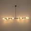 Lustre linéaire moderne 10 branches-123162534