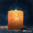 Himalayan Glow Round Cylinder Style Tealight Salt Candles Holder, Cylinder Style