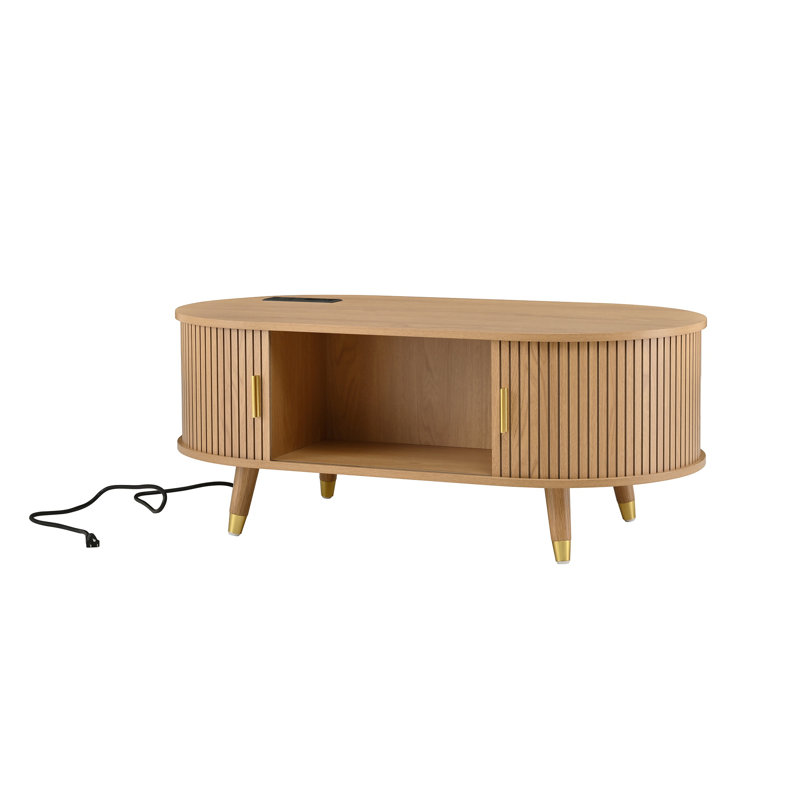 Table basse 42,5 po Mid-Century Modern
