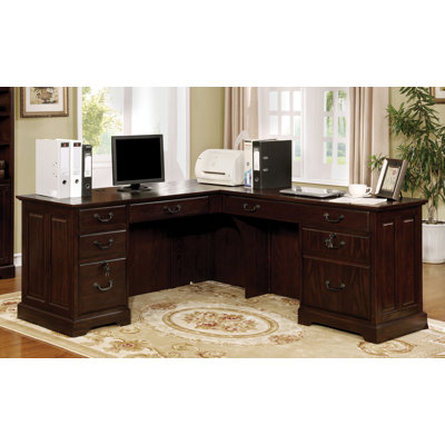 Donda L-Shaped Writing Desk