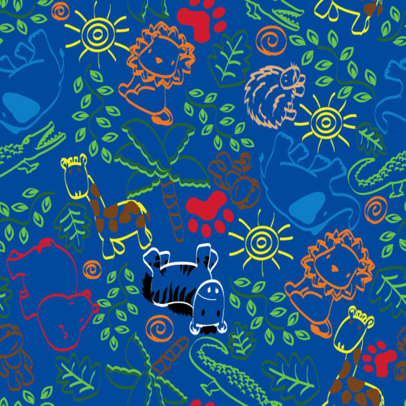 Tapis de salle de classe KidCarpet.com, Rectangle 9 pi x 12 pi