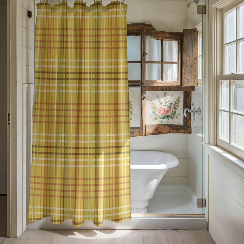 Rideaux de douche Elegant Shades - Premium, H 74 po x l 71 po