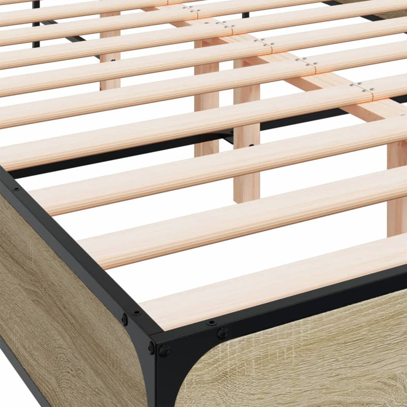Achillefs Bed, Sonoma Oak, Small Single (2'6)