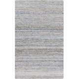 Zola Hand Tufted Striped Area Rug in Purple