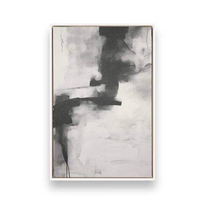 Monochrome Whisper I Rolled Canvas