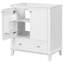 Meuble-lavabo 30 po sans lavabo, base seulement, armoire de salle de bain multifonctionnelle avec portes et tiroir, cadre solide et panneau de fibres à densité moyenne, blanc-720567423