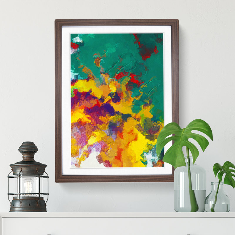 Thermal Spring - Framed Print, Walnut, 34cm H x 25cm W x 2cm D