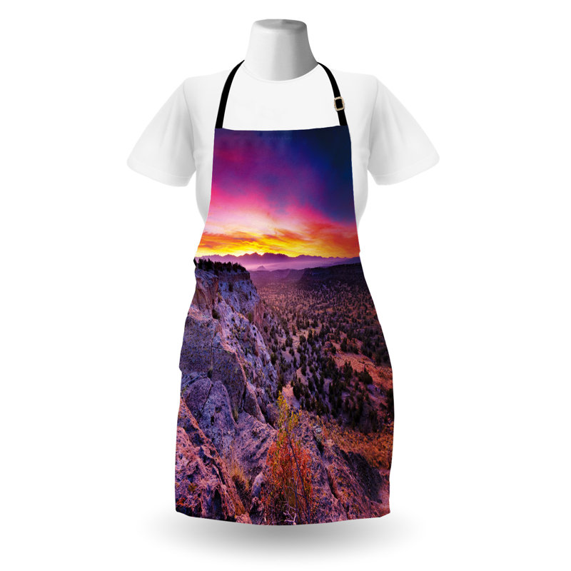 No Pattern Bib Apron
