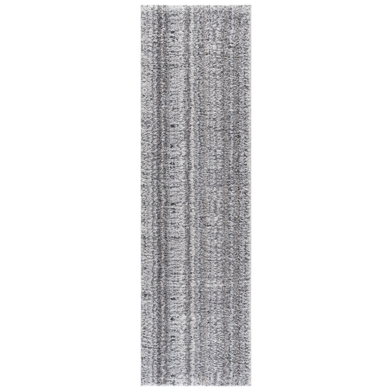 Everett Shag Performance Solid Color Indoor Rug, Runner 2'3" x 8'