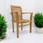 Stackable Outdoor Patio Dining Armchair