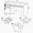 Halston Cappuccino 3-Drawer Office Computer Desk