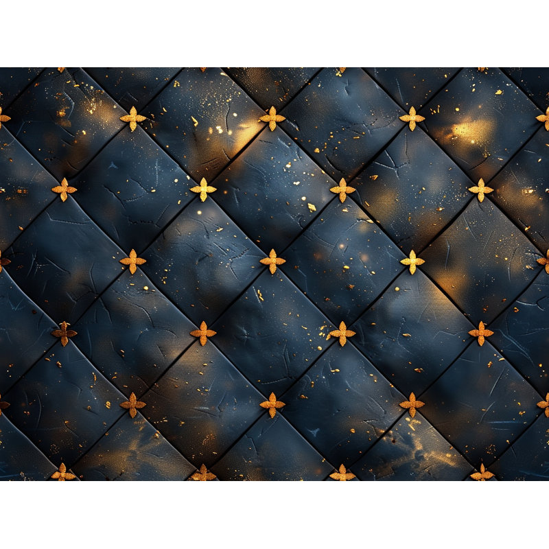 Starry Night Visual Geometric Comforter, King Comforter