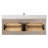 Cristo 55 " W Free Standing Wall Mounted 1 Single Vanity Bathroom Vanity With Quartz Top-1010245616