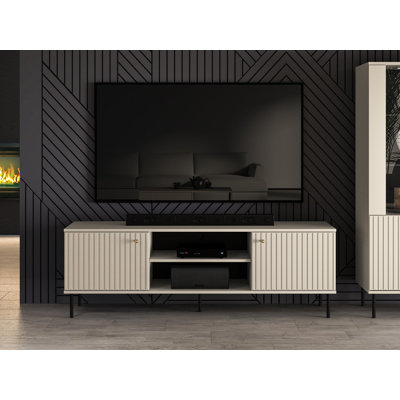 TV-LOWBOARD Beige 160 cm