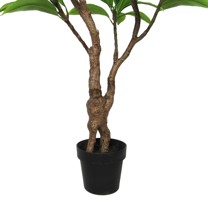 Plumeria artificiel 48 po en pot