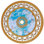 Motif ange rond 51 po