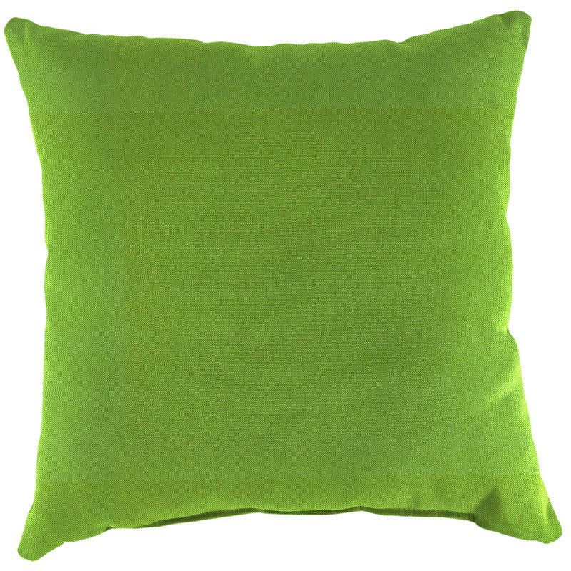 16" x 16" Outdoor Throw Pillow, Solid Color, Veranda Citrus