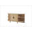 Curved 2-Door Console Table With Top