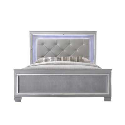 Pied de lit texturé biseauté 1Pc