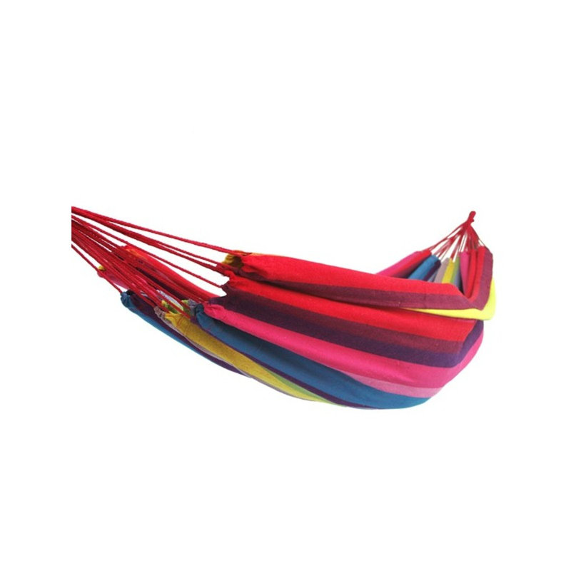 Enriko Double Classic Hammock, Red/Pink/Yellow
