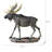 Tall Majestic Moose Statue