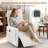 Recliner Chair, Small Recliners For Small Spaces, Electric Recliner Chairs For Adults With Memory Function, Reclining Chair With Pillow And Side Pockets-856954898