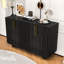 Buffet élégant en bois avec rangement polyvalent-434707706