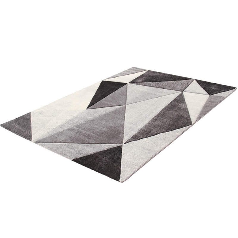 Rectangle Geometric Area Rug, Rectangle  133 x 190cm