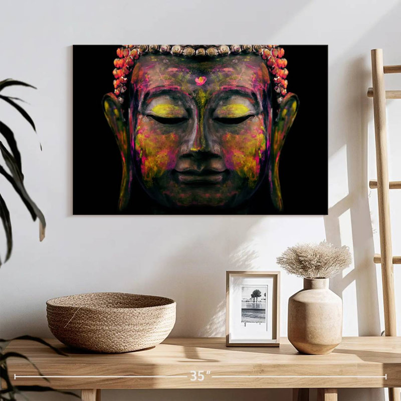Adella Unique Buddha, 16" H x 24" W