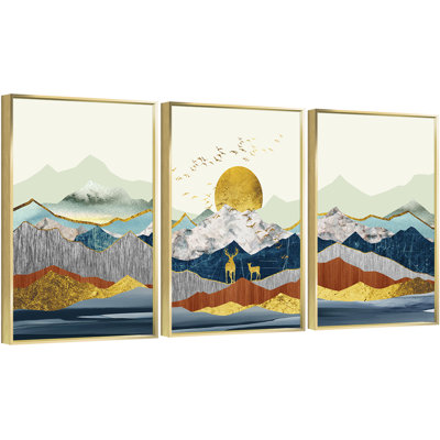 " Mountain " 3 - Pieces