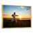 Cadre flottant doré