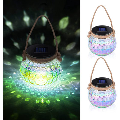 8.9'' Solar Powered Outdoor Lantern