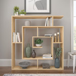 Abston Geometric Bookcase