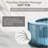 6-Person Sahara Tan Round Bubble Spa Set-102353008