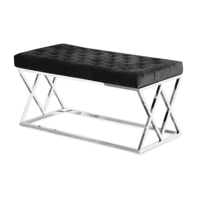 Gattis Upholstered Velvet Bench