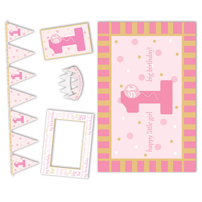 "1st" Birthday High Chair Decorating Kit