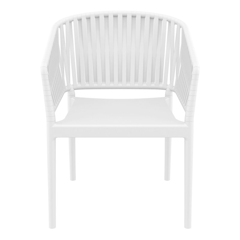 Chaise de salle à manger Newport, Blanc