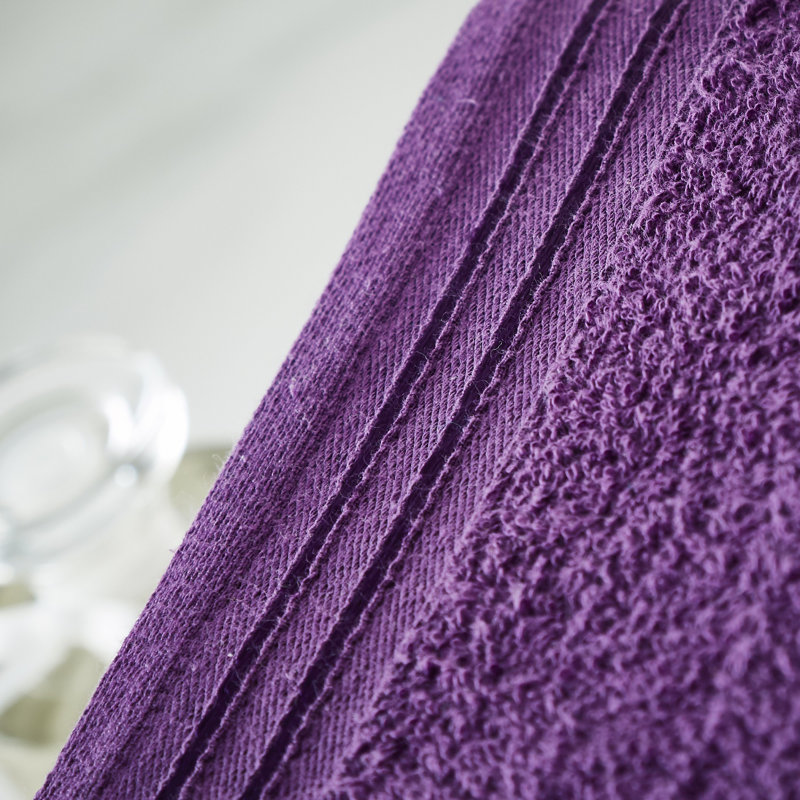 Lazayah Midweight Bath Sheet, Purple