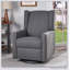 Fauteuil inclinable et pivotant avec base solide, confortable, durable, beau, balançoire élégante, vie libre