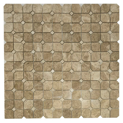 MOSAIQUE HEXAGONAL DE 2 po POLI