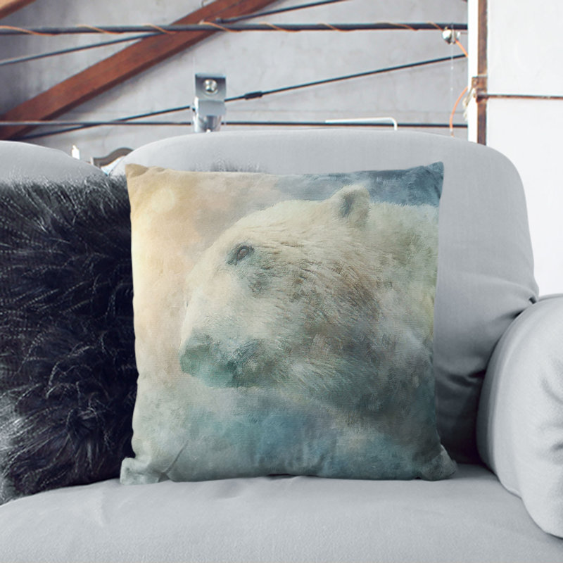 Square Throw Cushion, 55cm H x 55cm W x 20cm D