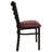 Kendall Clear Coated Ladder Back Metal Restaurant Chair-94568938-68072809