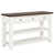 Plateau brun / base blanc antique sélectionné
