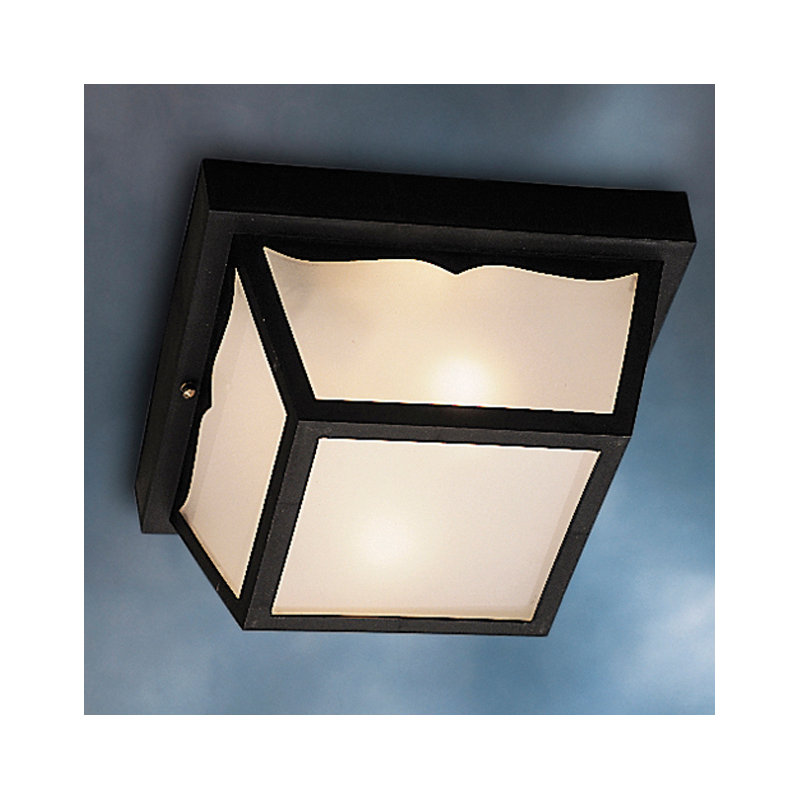 Plafonnier encastré 8 lumières Mulgrave, Noir